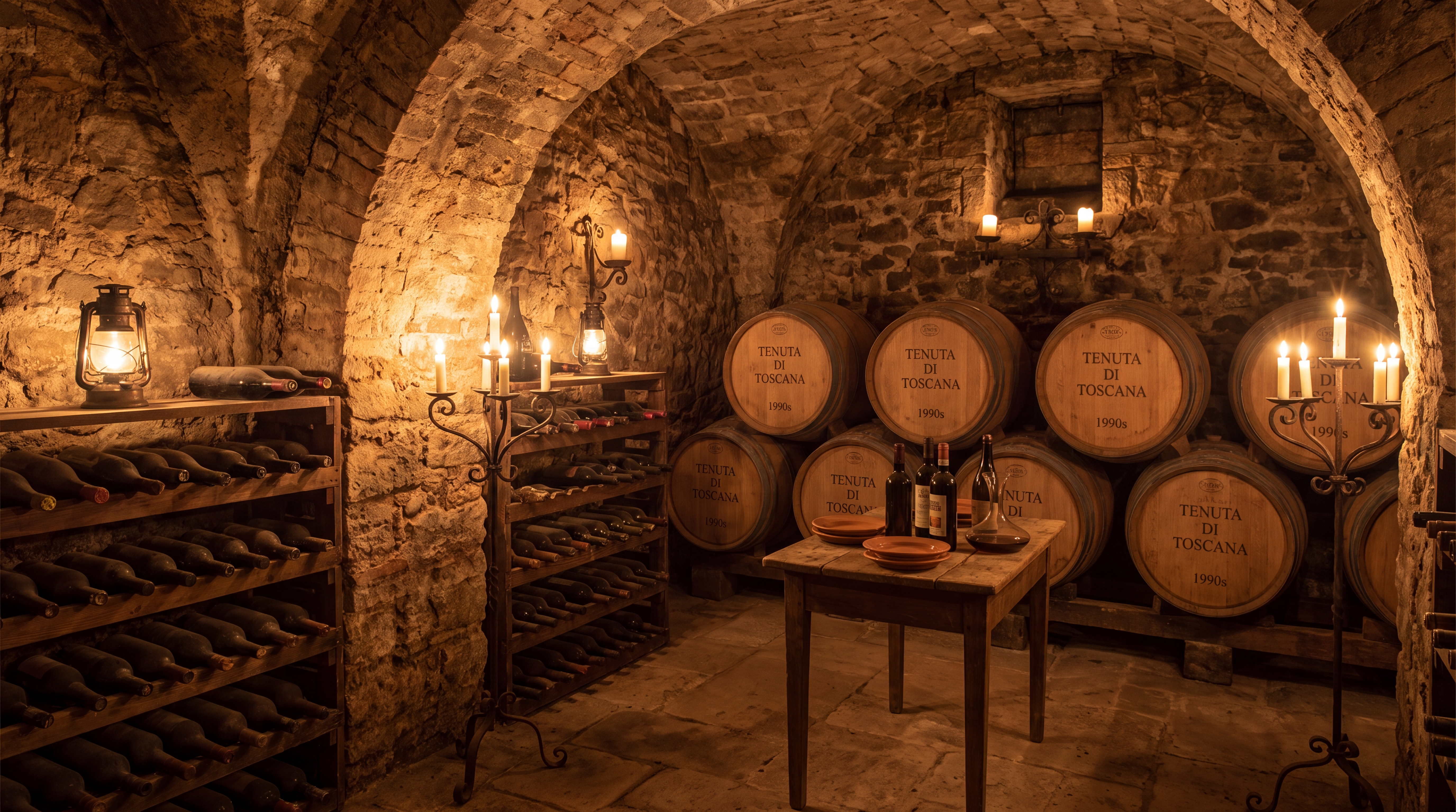 Ferrucci wine cellar